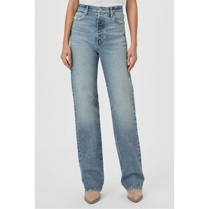 PAIGE sawyer wide leg vanda distressed